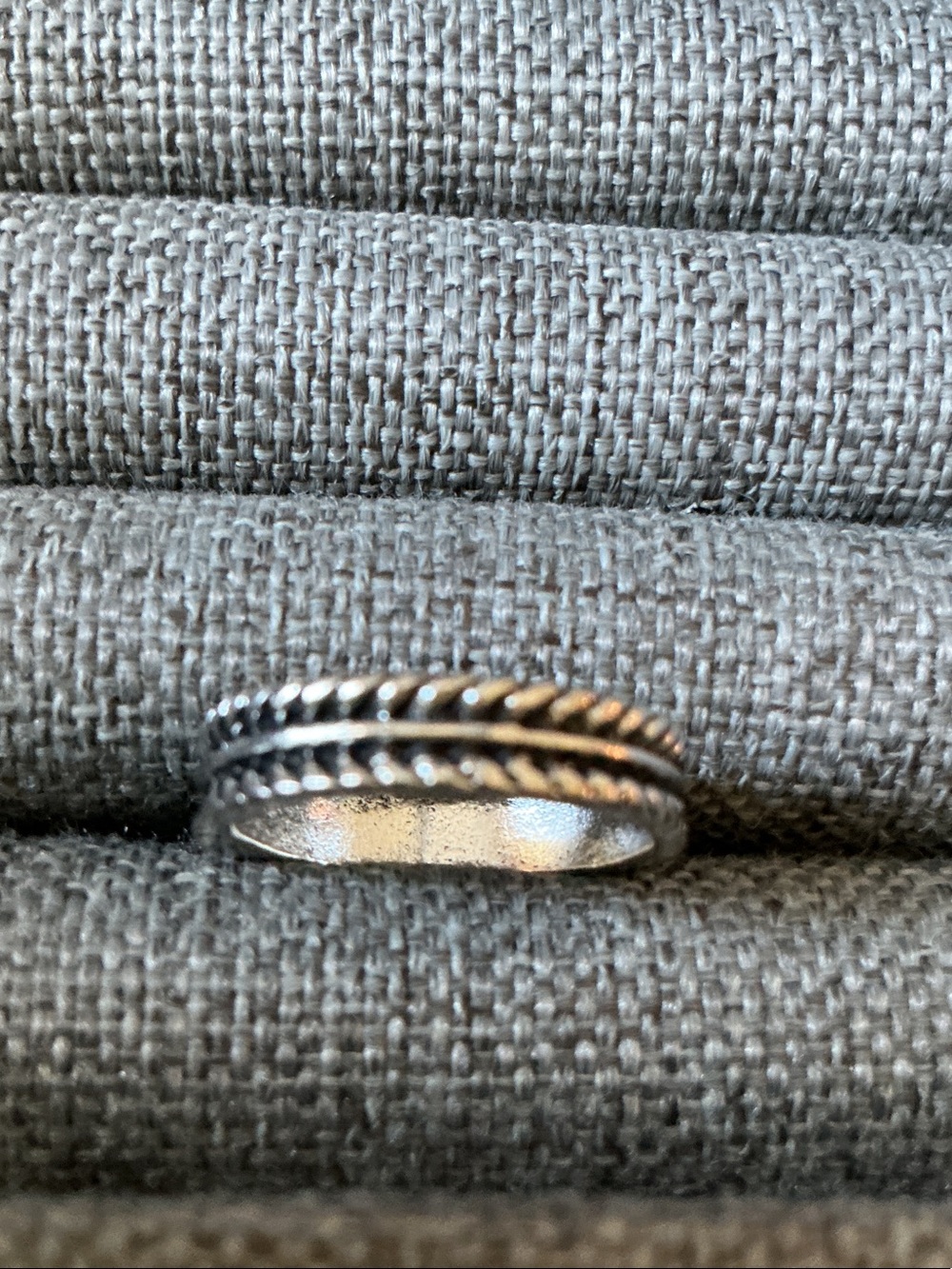 Sterling Silver Braided Band Ring